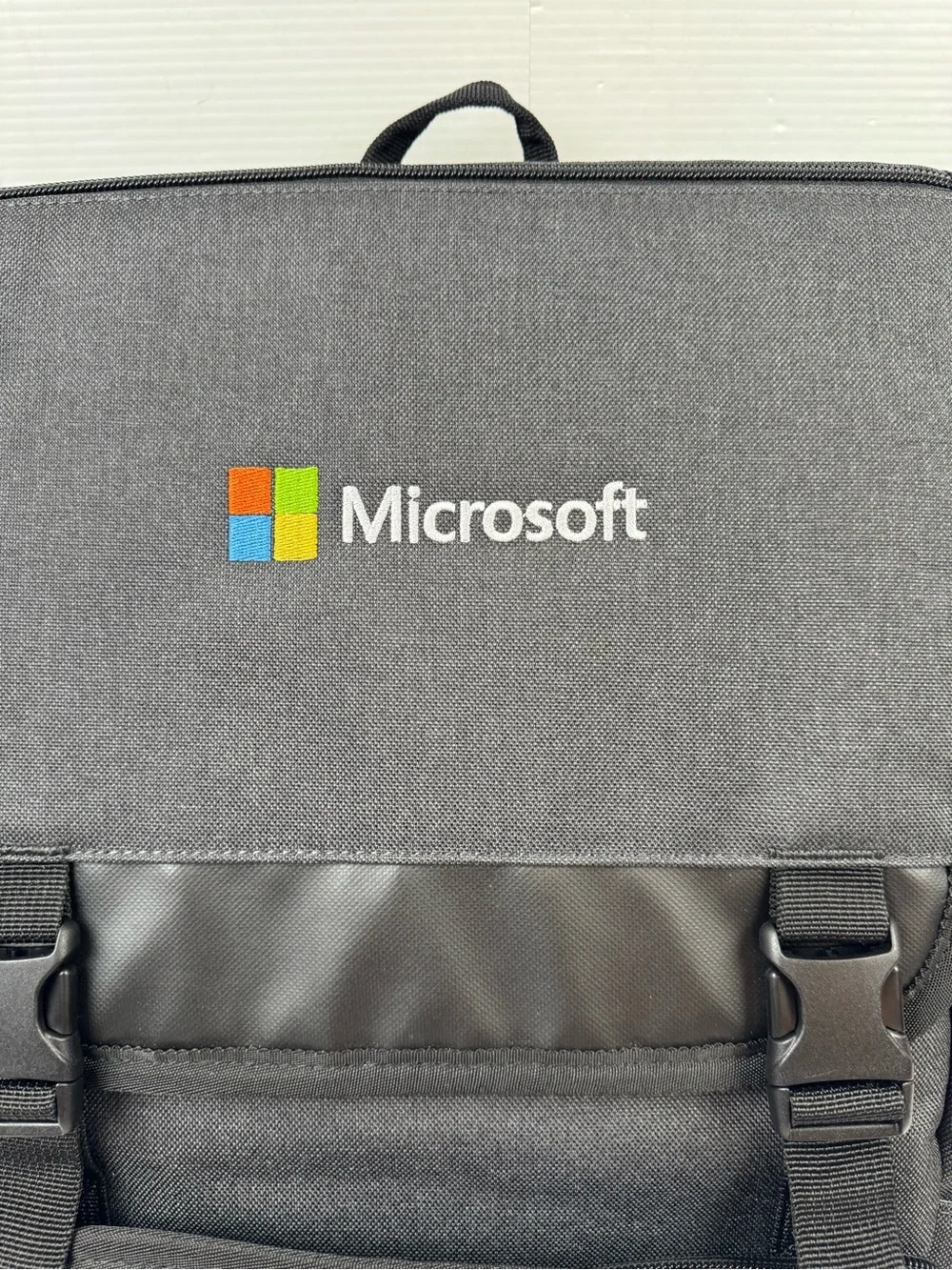 Microsoft Ogio Slalom Gray Laptop Tablet Backpack 17' Work Travel School Bag